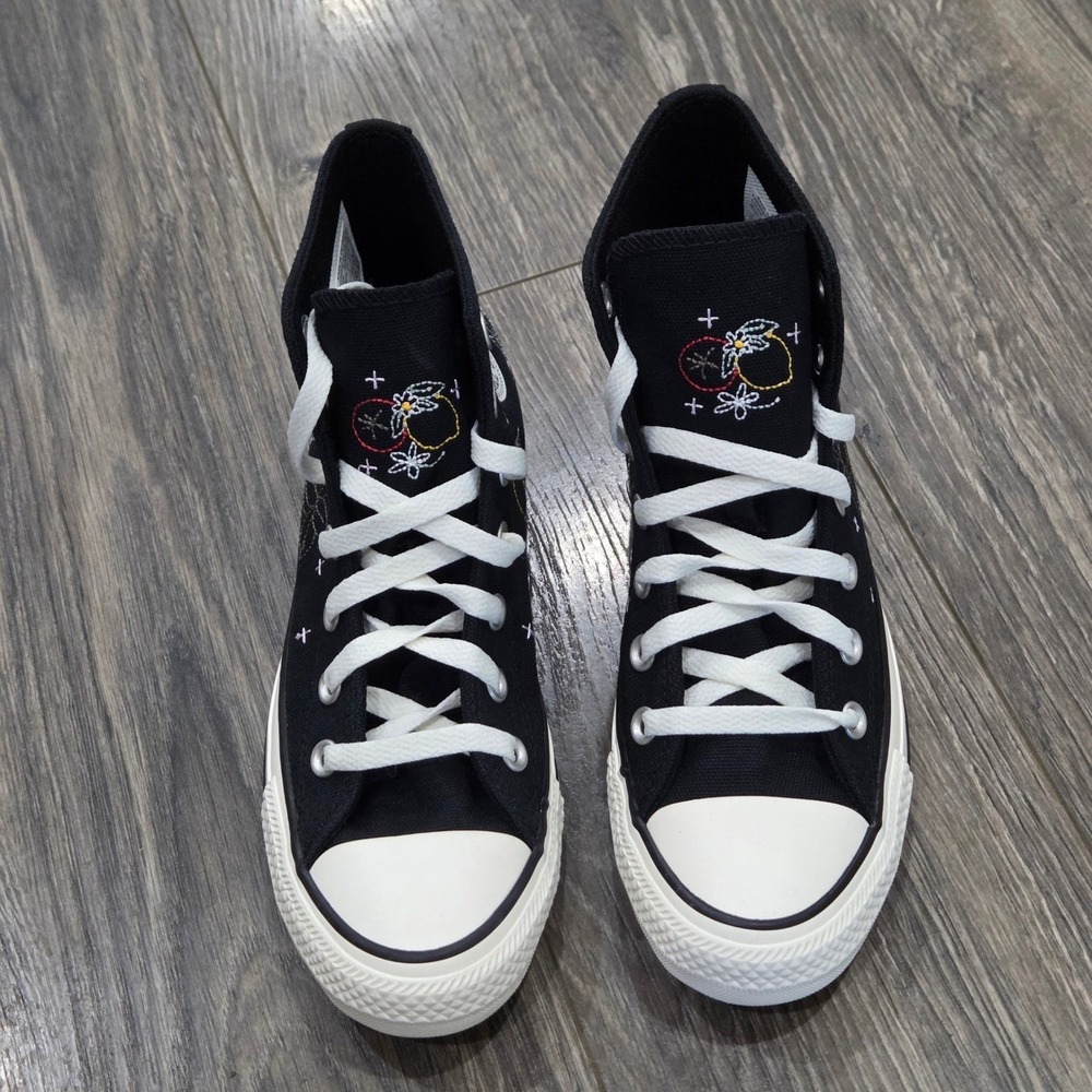 Converse Chuck‎ Taylor All Star Marketplace Essentials High Top Sneakers 7 NEW - Picture 4 of 11